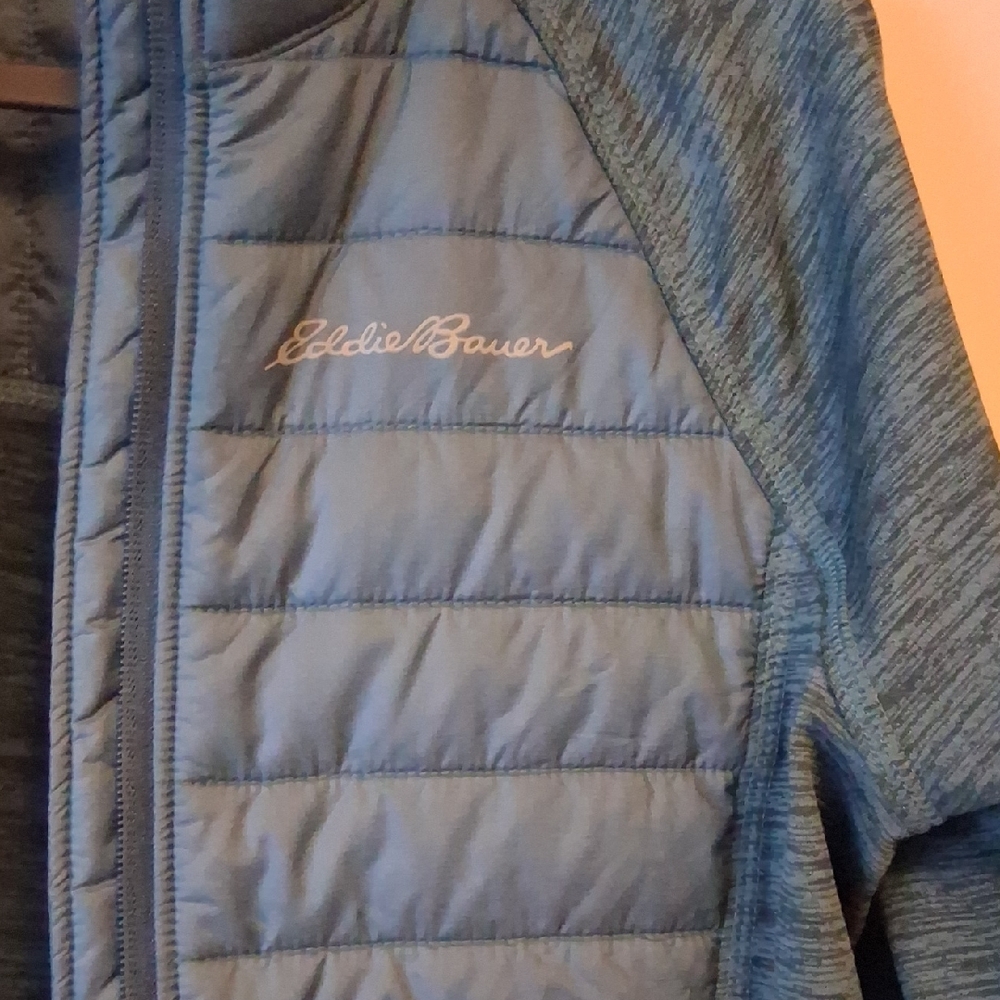 Eddie Bauer Teal Quilted Jacket